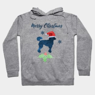 Christmas Poodle Dog Hoodie